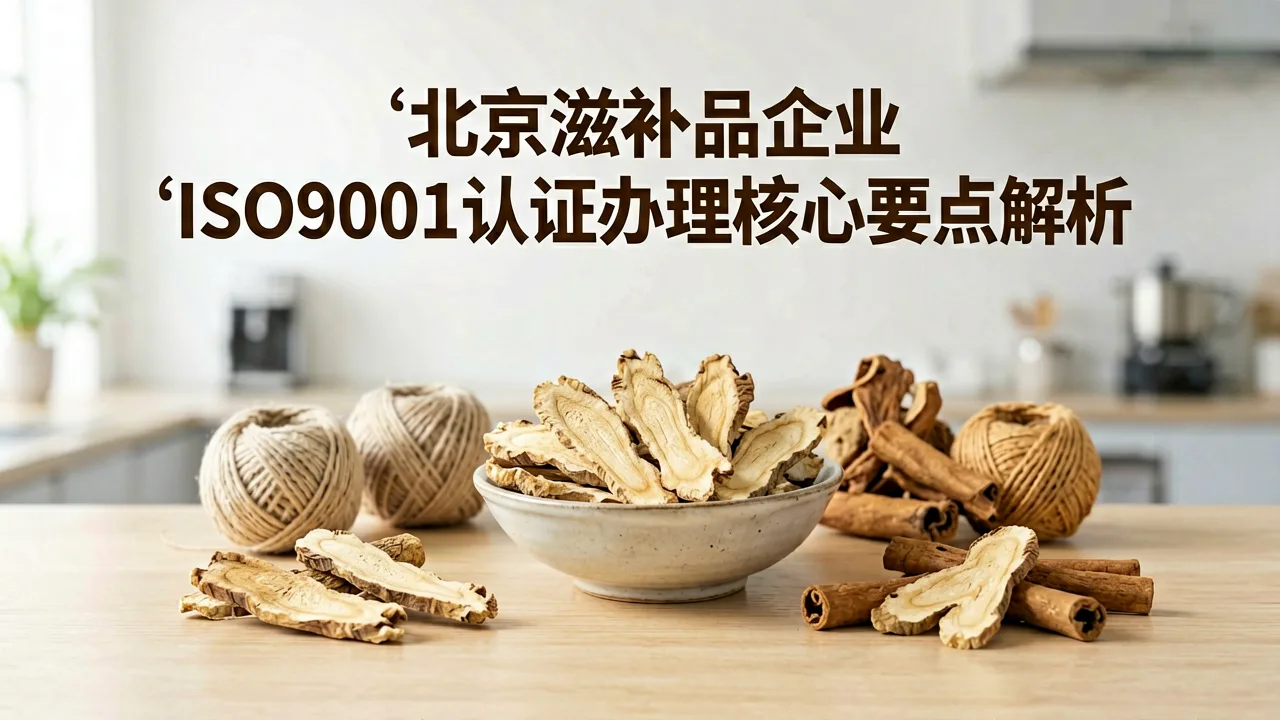北京滋补品企业ISO9001认证办理核心要点解析